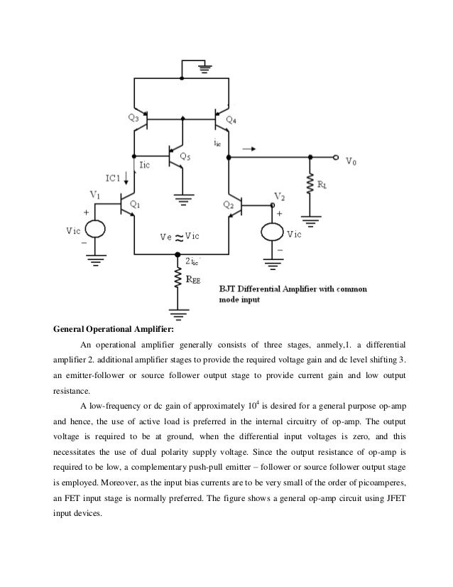 Basic Operational Amplifiers and Linear Integrated Circuits